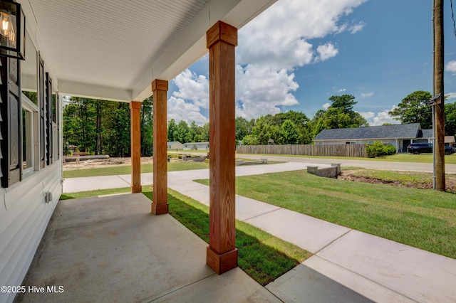 1536 Dorsey Ln, Navassa, NC 28451 - view of patio