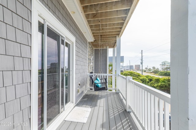 611 New River Inlet Rd, North Topsail Beach, NC 28460 - view of balcony