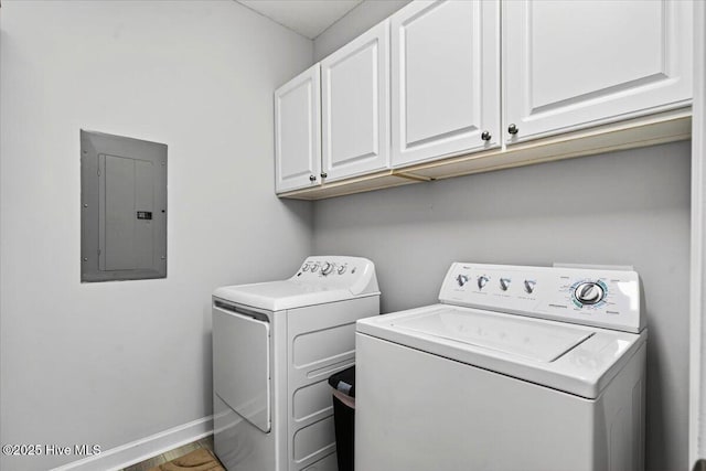 280 Woodlands Way Unit 5, Calabash, NC 28467 - laundry room with electric panel, separate washer and dryer, and cabinet space