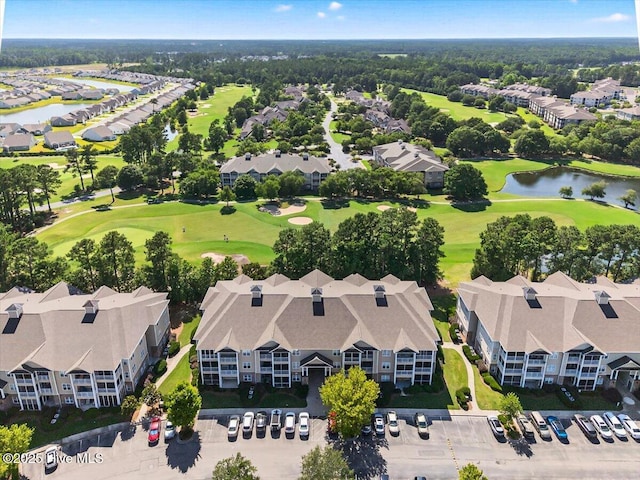 280 Woodlands Way Unit 5, Calabash, NC 28467 - aerial view of residential area with a large body of water and a golf club