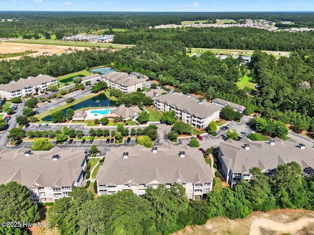 280 Woodlands Way Unit 5, Calabash, NC 28467 - aerial view of property and surrounding area with nearby suburban area