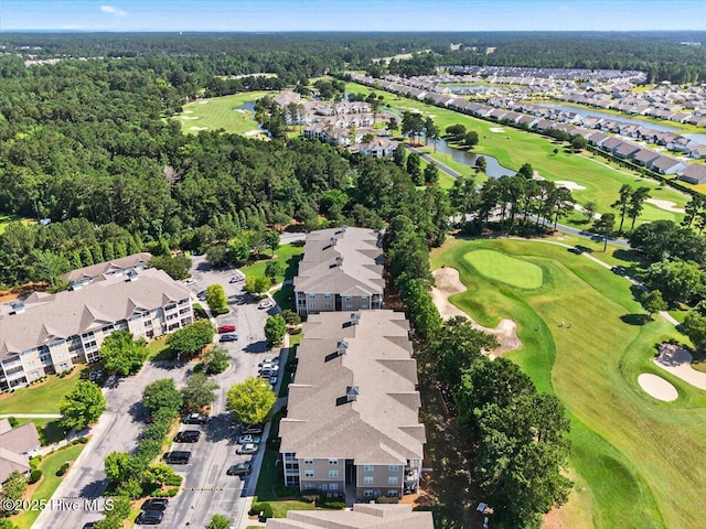 280 Woodlands Way Unit 5, Calabash, NC 28467 - aerial view of property's location with a local golf course and nearby suburban area