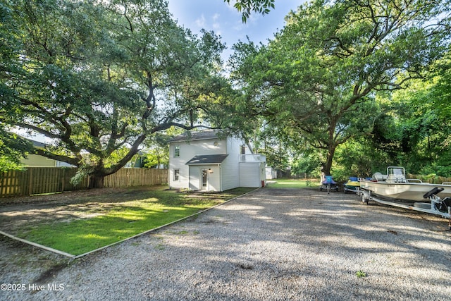 6017 Covenant Ln, Wilmington, NC 28403 - view of yard featuring driveway