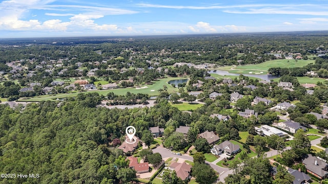 2000 Marsh Harbor Pl, Wilmington, NC 28405 - aerial view of residential area with a local golf course and a nearby body of water