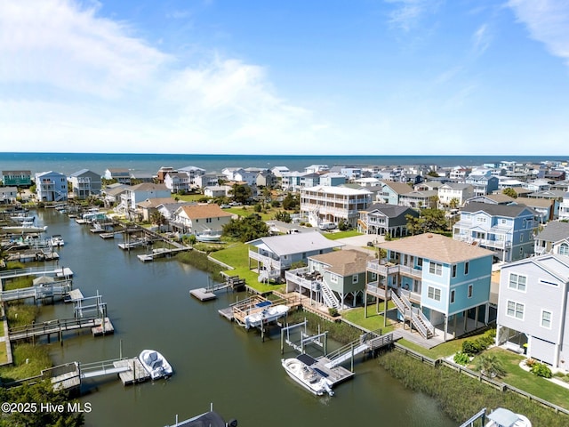130 Raleigh St, Holden Beach, NC 28462 - bird's eye view of a large body of water