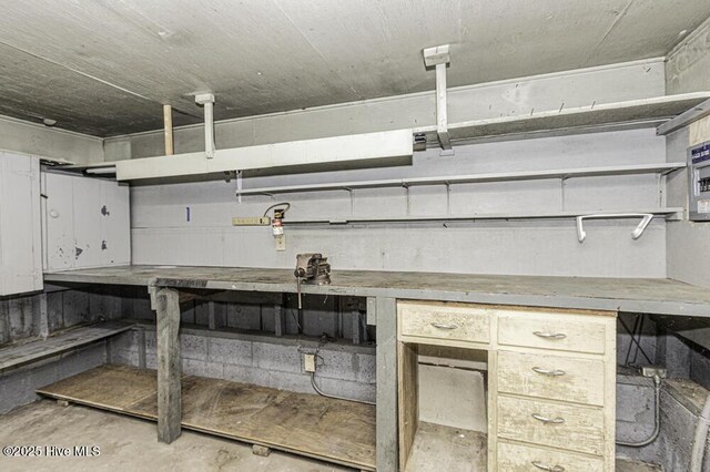 309 Mcgwigan St, Enfield, NC 27823 - basement with a workshop area