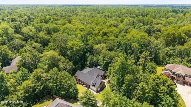 118 Tremayne Dr, New Bern, NC 28560 - drone / aerial view of a forest
