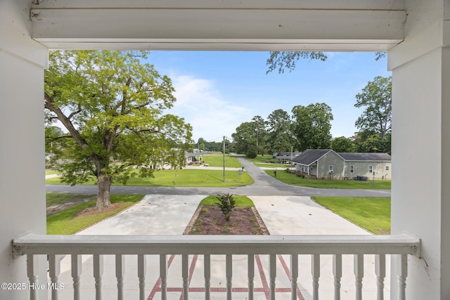 902 College St, Vanceboro, NC 28586 - balcony featuring a residential view