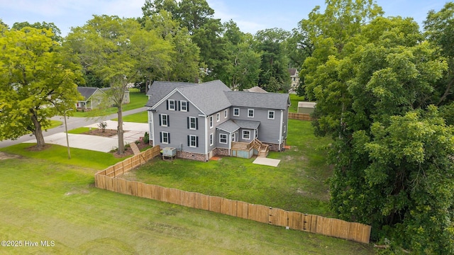 902 College St, Vanceboro, NC 28586 - aerial view of property and surrounding area