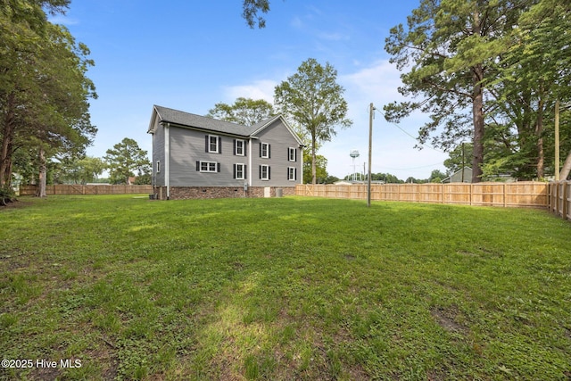902 College St, Vanceboro, NC 28586 - rear view of house with a fenced backyard