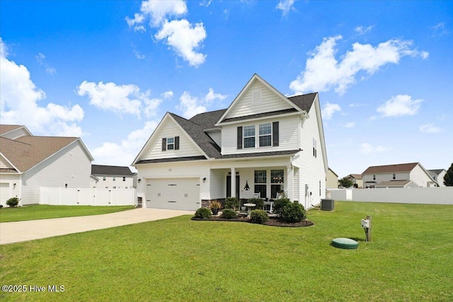 108 Bernier Ct, Princeton, NC 27569 - view of front facade with driveway, a porch, and roof with shingles