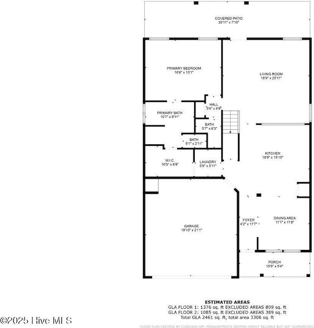 108 Bernier Ct, Princeton, NC 27569 - view of property floor plan