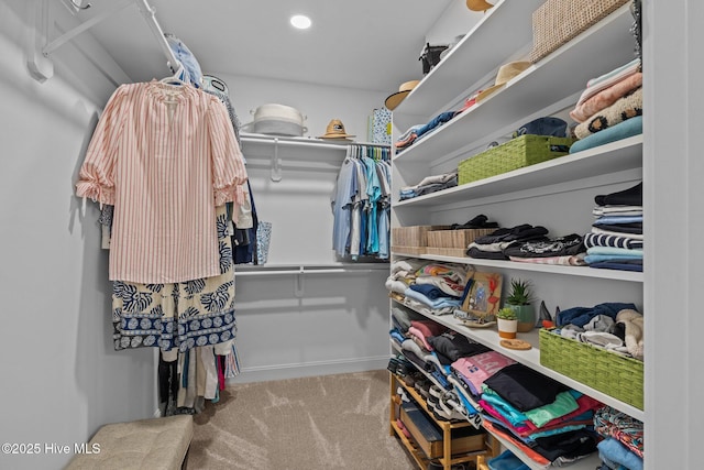 8805 Sound View Ct, Emerald Isle, NC 28594 - walk in closet with carpet floors