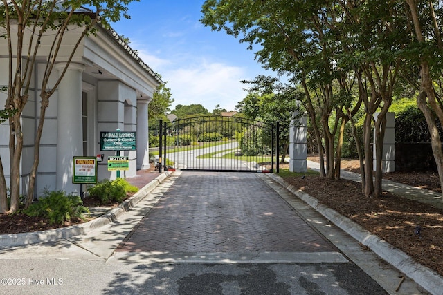 8805 Sound View Ct, Emerald Isle, NC 28594 - view of gate