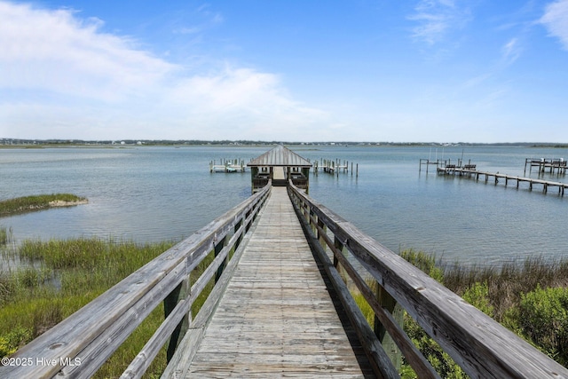 8805 Sound View Ct, Emerald Isle, NC 28594 - dock with a water view