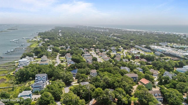 8805 Sound View Ct, Emerald Isle, NC 28594 - drone / aerial view of a nearby body of water