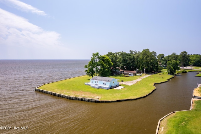 124 Holiday Knl, Hertford, NC 27944 - bird's eye view of a nearby body of water