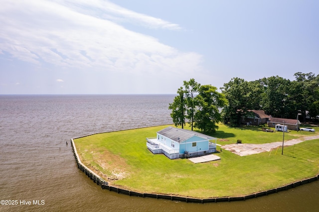 124 Holiday Knl, Hertford, NC 27944 - view of subject property with a large body of water