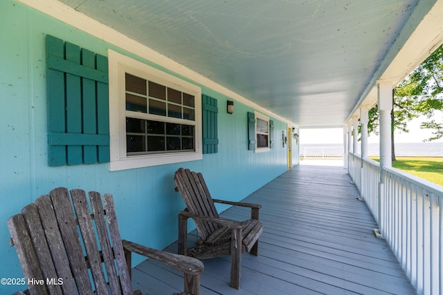 124 Holiday Knl, Hertford, NC 27944 - view of wooden porch