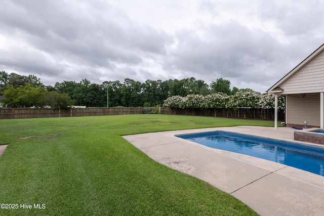 404 River Birch Dr, Greenville, NC 27858 - view of pool featuring a fenced backyard and a patio area