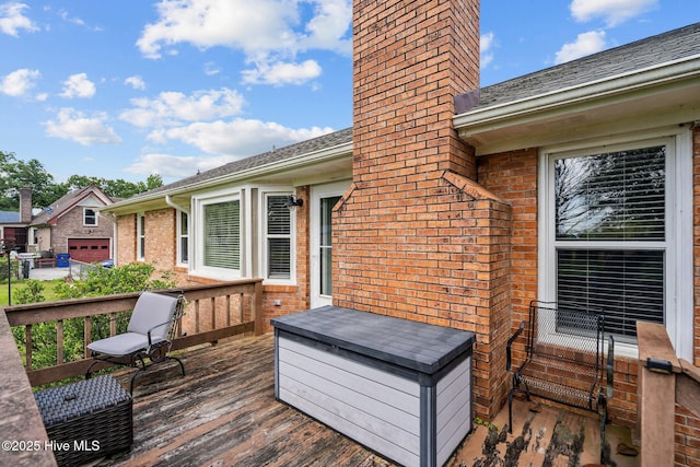 5023 Marathon Landing Ct, Castle Hayne, NC 28429 - view of wooden terrace