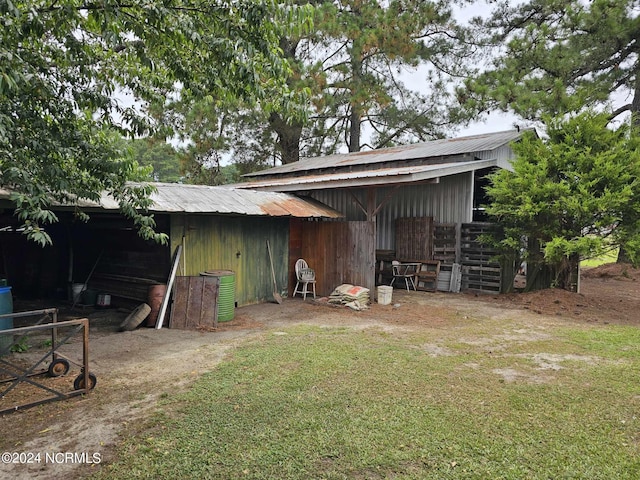 2630 Prison Camp Rd, Williamston, NC 27892 - view of pole building featuring a yard
