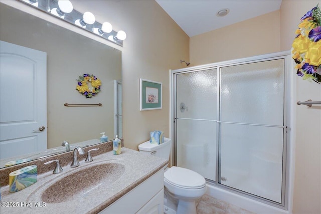 100 Knollwood Ct, New Bern, NC 28562 - bathroom with a shower stall and vanity