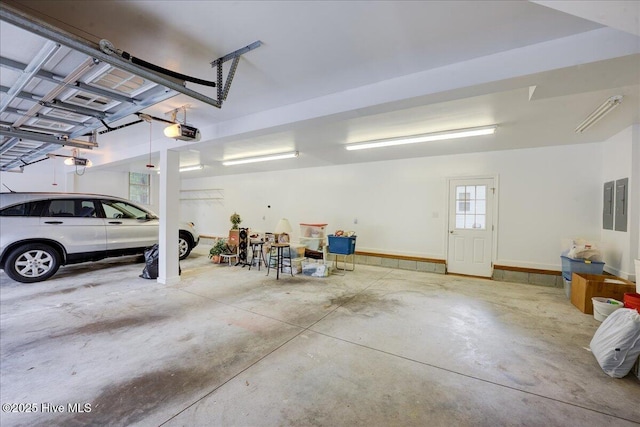 100 Knollwood Ct, New Bern, NC 28562 - garage with a garage door opener and electric panel