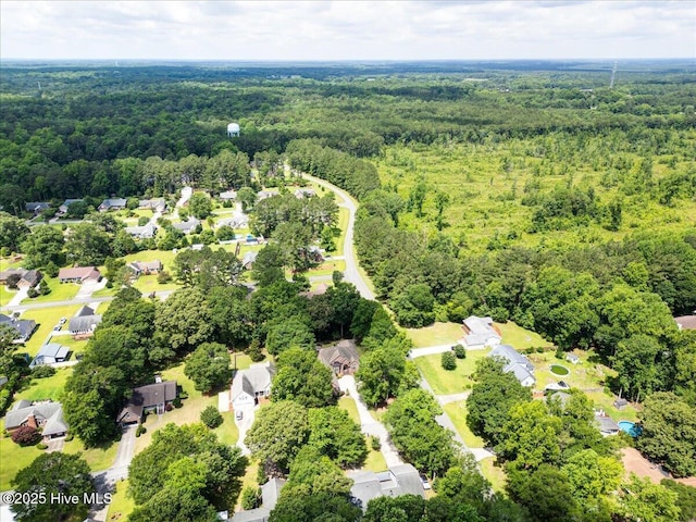 100 Knollwood Ct, New Bern, NC 28562 - drone / aerial view of a forest