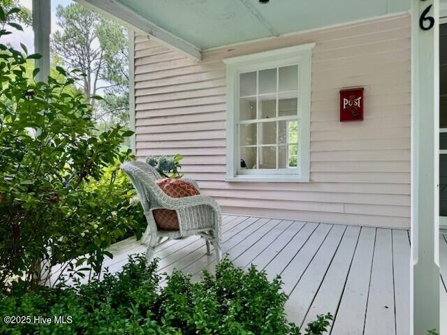 406 Elliott St, Edenton, NC 27932 - view of deck