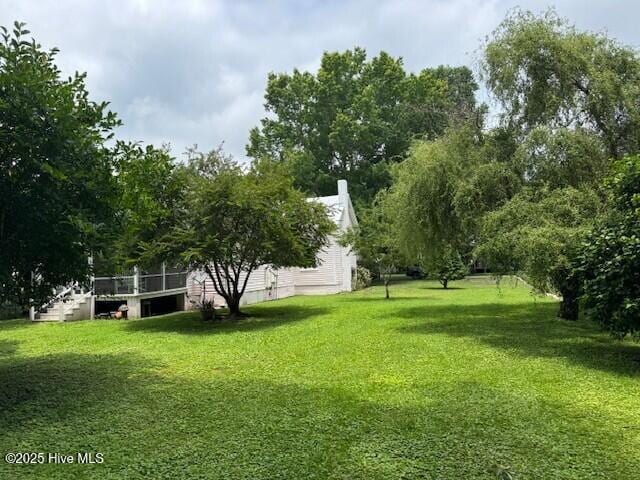 406 Elliott St, Edenton, NC 27932 - view of grassy yard