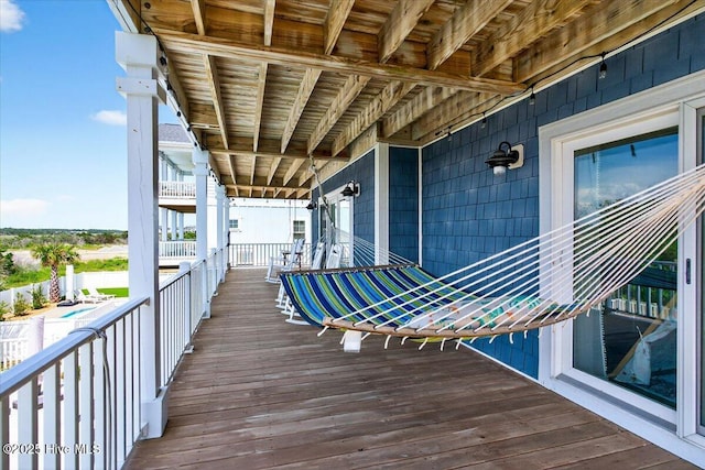 277 E Second St, Ocean Isle Beach, NC 28469 - view of deck