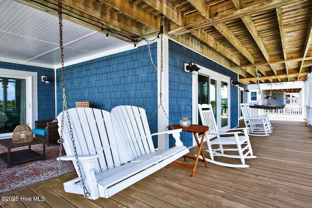 277 E Second St, Ocean Isle Beach, NC 28469 - view of wooden terrace