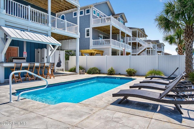 277 E Second St, Ocean Isle Beach, NC 28469 - view of swimming pool with a patio area