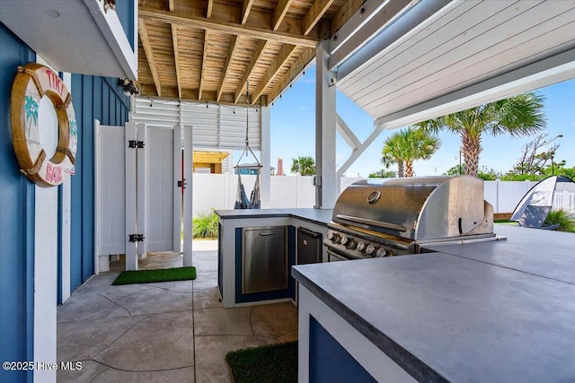 277 E Second St, Ocean Isle Beach, NC 28469 - view of patio / terrace featuring area for grilling
