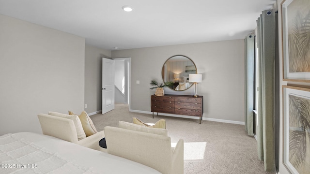 205 Wood St, La Grange, NC 28551 - bedroom with light carpet and baseboards