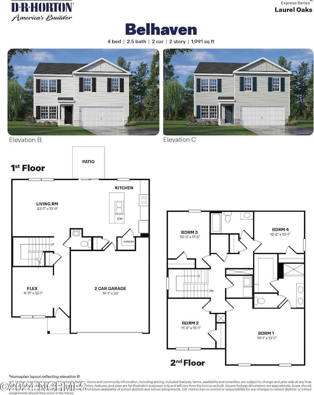 205 Wood St, La Grange, NC 28551 - view of floor plan / room layout