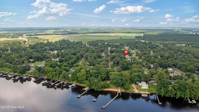 302 Roanoke Trl, Edenton, NC 27932 - bird's eye view of a nearby body of water