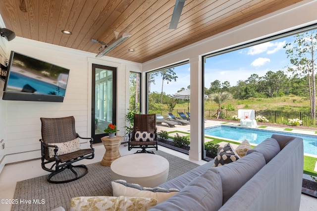 4139 Cobleskill Dr, Leland, NC 28451 - sunroom / solarium featuring healthy amount of natural light