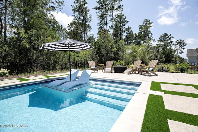 4139 Cobleskill Dr, Leland, NC 28451 - view of pool with a patio area