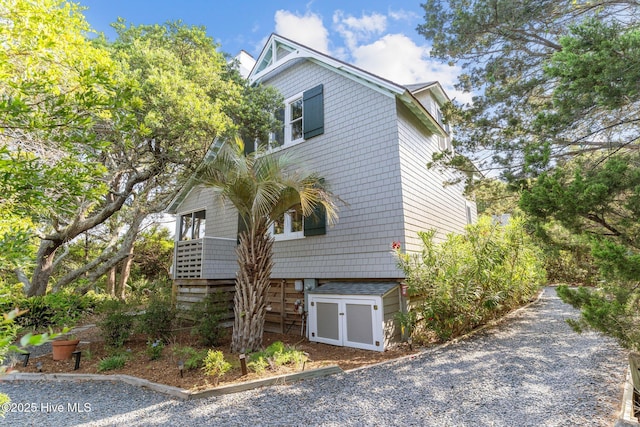 26 Cape Fear Trl, Bald Head Island, NC 28461 - view of side of home