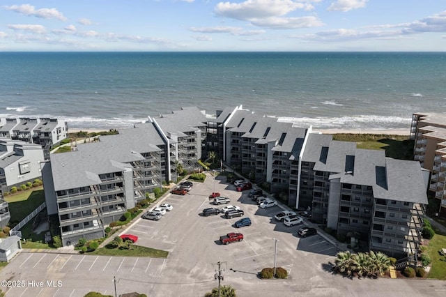 1896 New River Inlet Rd Unit 1310, North Topsail Beach, NC 28460 - bird's eye view of waterfront with a beach
