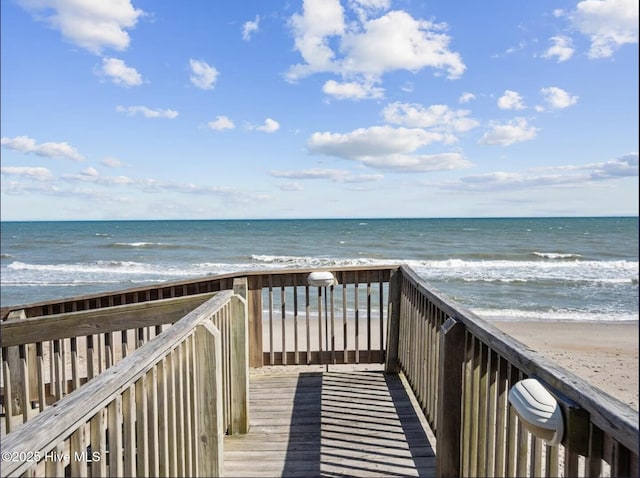 1896 New River Inlet Rd Unit 1310, North Topsail Beach, NC 28460 - view of community featuring view of water and beach
