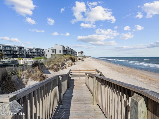 1896 New River Inlet Rd Unit 1310, North Topsail Beach, NC 28460 - view of property's community with view of water and beach
