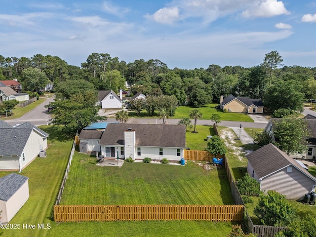 1005 Pleasant Dale Dr, Wilmington, NC 28412 - aerial perspective of suburban area