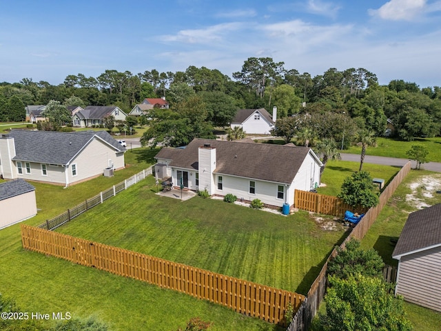 1005 Pleasant Dale Dr, Wilmington, NC 28412 - view of subject property featuring a tree filled landscape