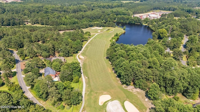 7405 Chickadee Ct, Sanford, NC 27332 - view of property location featuring a nearby body of water and a golf course