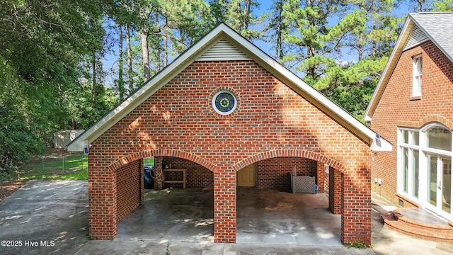 212 Evanswood Dr, Greenville, NC 27858 - exterior space featuring brick siding