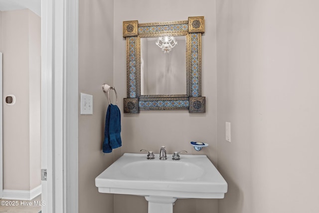 324 Foster Creek Rd, Swansboro, NC 28584 - bathroom with a sink