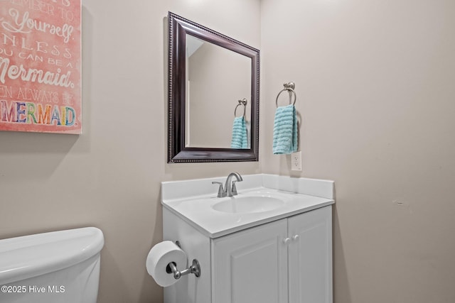 324 Foster Creek Rd, Swansboro, NC 28584 - half bath with vanity and toilet